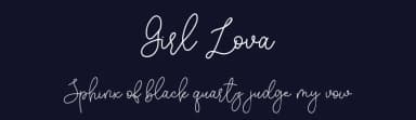 Girl Lova by Ibrahima Studio — Script Handwritten Font — thumbnail 2