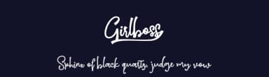 Girlboss by Bonjour Type — Script Handwritten Font — thumbnail 2