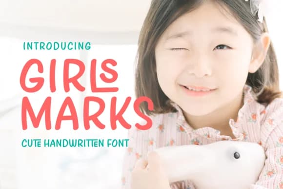Girls Marks Font by Situjuh — Script Handwritten Font