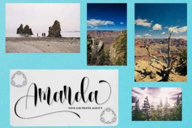 Girly Night Font by Natural Ink — Script Handwritten Font — thumbnail 6