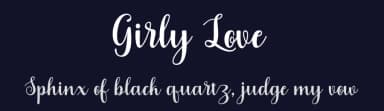 Girly Love by LetterFreshStudio — Script Handwritten Font — thumbnail 2