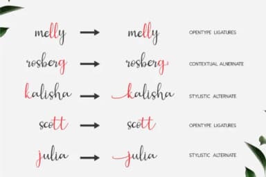 Gisella Font by Girinesia — Script Handwritten Font — thumbnail 6