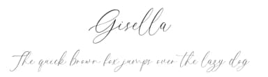 Gisella by Pen Culture — Script Handwritten Font — thumbnail 1