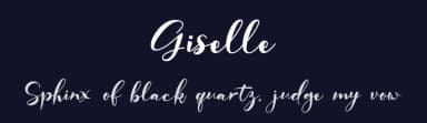 Giselle by NanaNissa — Script Handwritten Font — thumbnail 2
