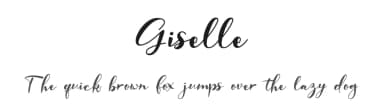 Giselle by NanaNissa — Script Handwritten Font — thumbnail 1