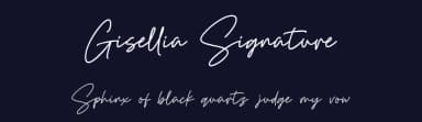 Gisellia Signature by Bluestype Studio — Script Handwritten Font — thumbnail 2