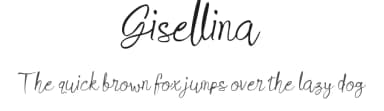 Gisellina by VampStudio — Script Handwritten Font — thumbnail 1