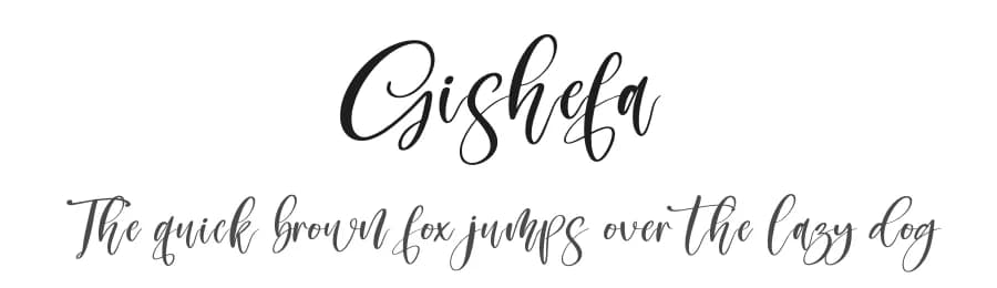 Gishefa by Perspectype Studio - Letterena.com — Script Handwritten Font