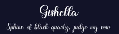 Gishella by FreshtypeINK — Script Handwritten Font — thumbnail 2