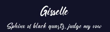 Gisselle by StringLabs Creative Studio — Script Handwritten Font — thumbnail 2