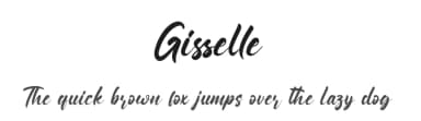 Gisselle by StringLabs Creative Studio — Script Handwritten Font — thumbnail 1