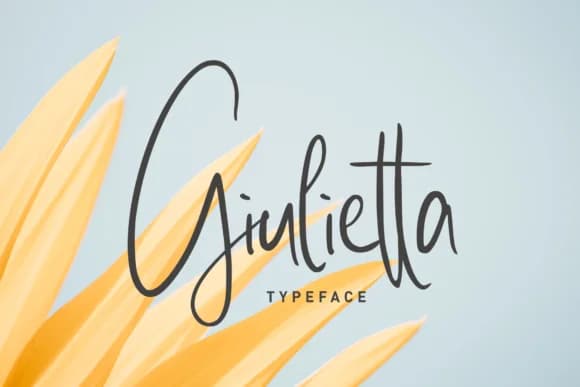 Giulietta Font by takoliko — Script Handwritten Font
