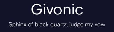 Givonic by Letterhend Studio — Sans Serif Font — thumbnail 2