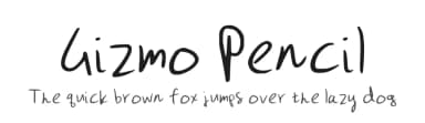 Gizmo Pencil by Fortress Tech — Script Handwritten Font — thumbnail 1