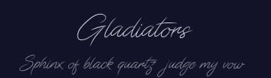 Gladiators by AminMario — Script Handwritten Font — thumbnail 2