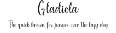 Gladiola by Wahyu Studio — Script Handwritten Font — thumbnail 1