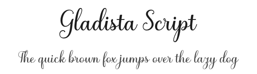 Gladista Script by Attract Studio — Script Handwritten Font