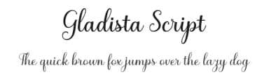 Gladista Script by Attract Studio — Script Handwritten Font — thumbnail 1