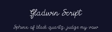 Gladwin Script by Edric Studio — Script Handwritten Font — thumbnail 2