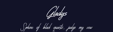 Gladys by Fontlicious — Script Handwritten Font — thumbnail 2