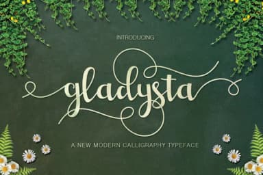 Gladysta Font by VanRoem — Script Handwritten Font — thumbnail 1