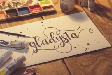 Gladysta Font by VanRoem — Script Handwritten Font — thumbnail 8