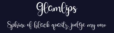 Glamlips by Airotype — Script Handwritten Font — thumbnail 2