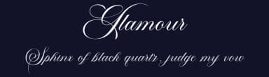 Glamour by Master Type — Script Handwritten Font — thumbnail 2