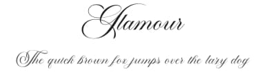 Glamour by Master Type — Script Handwritten Font — thumbnail 1