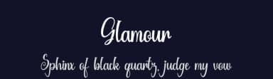 Glamour by Supersemar Letter — Script Handwritten Font — thumbnail 2
