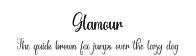 Glamour by Supersemar Letter — Script Handwritten Font — thumbnail 1
