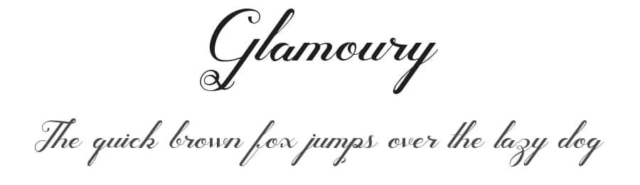 Glamoury by PutraCetol Studio — Script Handwritten Font