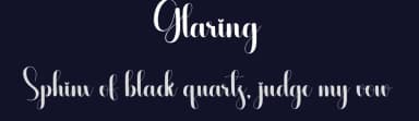 Glaring by Scratchones — Script Handwritten Font — thumbnail 2