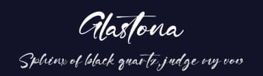 Glastona by Staircase Studio — Script Handwritten Font — thumbnail 2