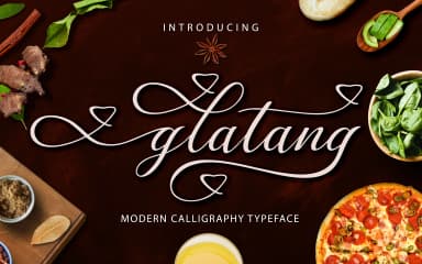 Glatang Script Font by Best Font Studio — Script Handwritten Font — thumbnail 7