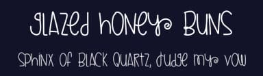 Glazed Honey Buns by Des Gomez — Script Handwritten Font — thumbnail 2