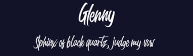 Glenny by Staircase Studio — Script Handwritten Font — thumbnail 2