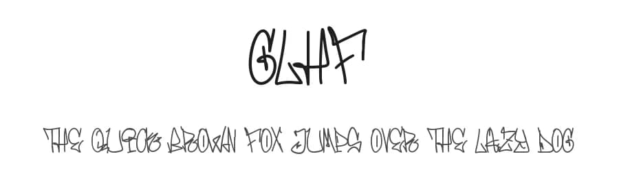 GLHF by Pavel Nový — Script Handwritten Font