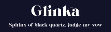 Glinka by Zeenesia Studio — Serif Font — thumbnail 2