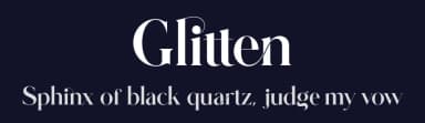 Glitten by BrandSemut — Serif Font — thumbnail 2