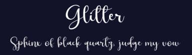 Glitter by Erik Studio — Script Handwritten Font — thumbnail 2