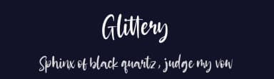 Glittery by Balpirick Studio — Script Handwritten Font — thumbnail 2