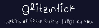 Glitzstick by Des Gomez — Script Handwritten Font — thumbnail 2