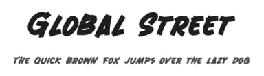 Global Street by Letterhend Studio — Script Handwritten Font — thumbnail 1