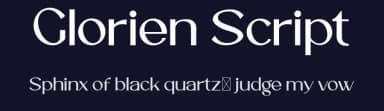 Glorien Script by baybilson — Script Handwritten Font — thumbnail 2