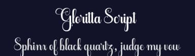 Gloritta Script by Riza Haitami — Script Handwritten Font — thumbnail 2