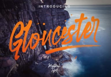 Gloucester Script Font by MysticalType — Script Handwritten Font — thumbnail 1