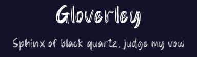 Gloverley by Vz Type — Script Handwritten Font — thumbnail 2