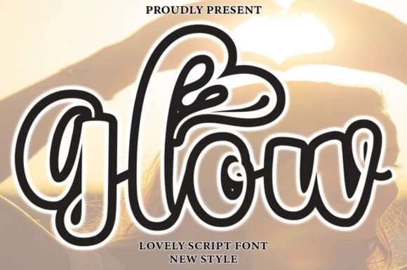 Glow Font by Ws Studio — Script Handwritten Font