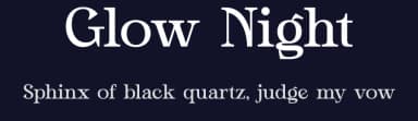 Glow Night by Storytype Studio — Serif Font — thumbnail 2